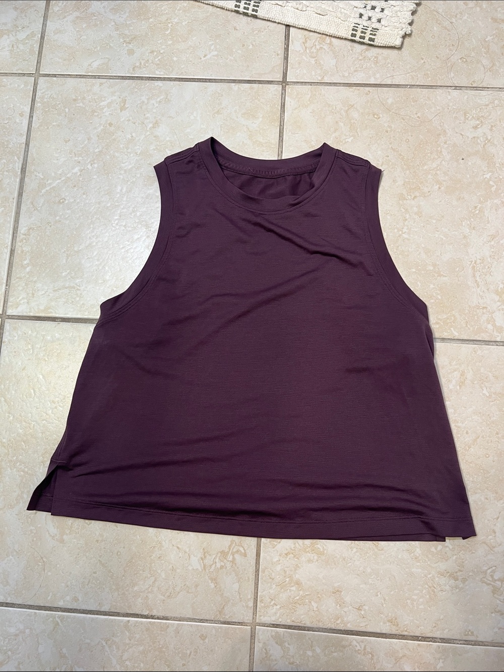 Lululemon athletic Top - Deep Plum Size 6